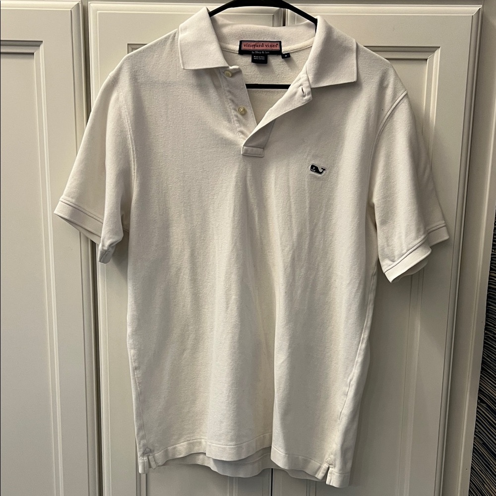 Vineyard Vines Classic White Polo Shirt